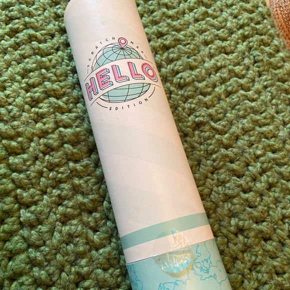 Scratch map. Perfect gift for the traveller in your life! - Picture 1 of 3